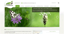 Desktop Screenshot of laboratoireecoentomologie.com