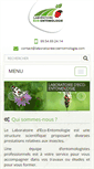Mobile Screenshot of laboratoireecoentomologie.com